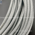 Steel wire rope for textile machine 6x19+8x7+1x19-4-5.5mm